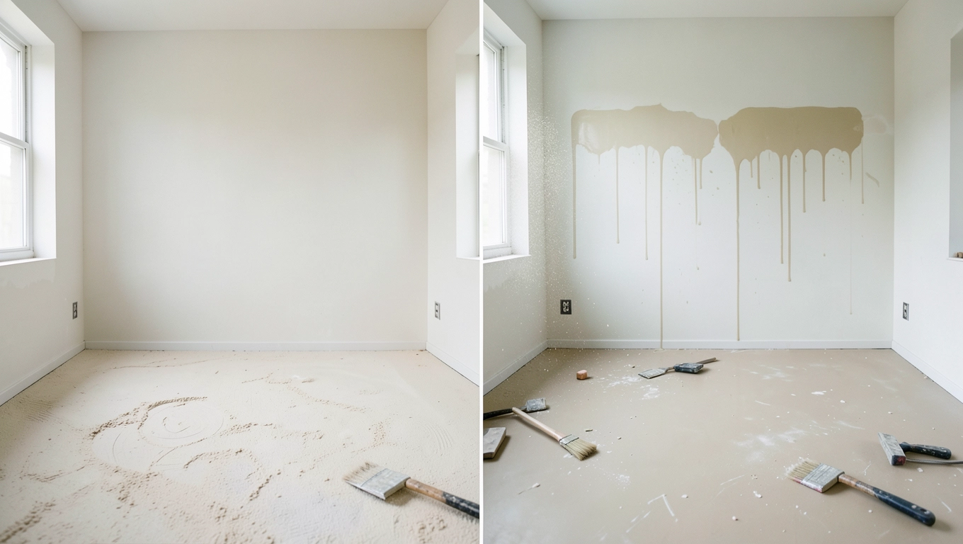 czy przy remoncie lepiej cyklinowac najpierw podloge czy malowac sciany