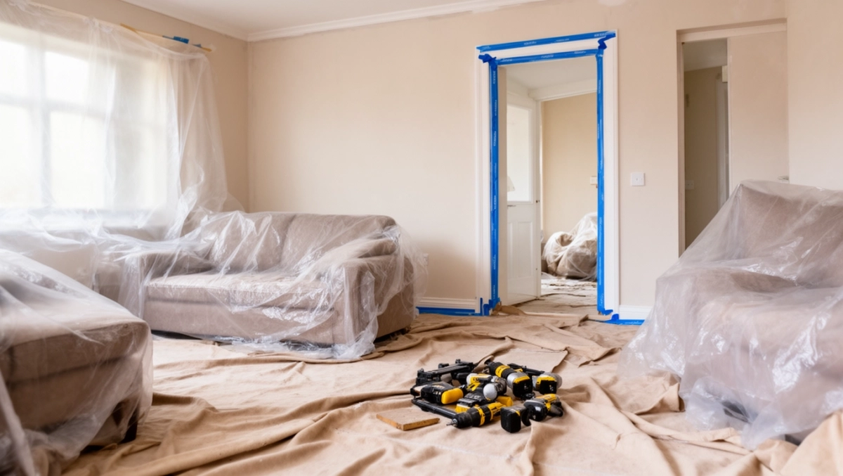 jak zabezpieczyć mieszkanie przed remontem