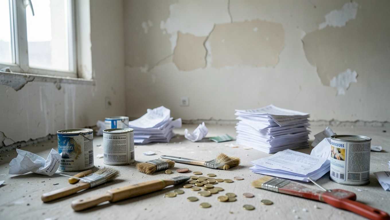 jaki koszt remontu mieszkania 50m2