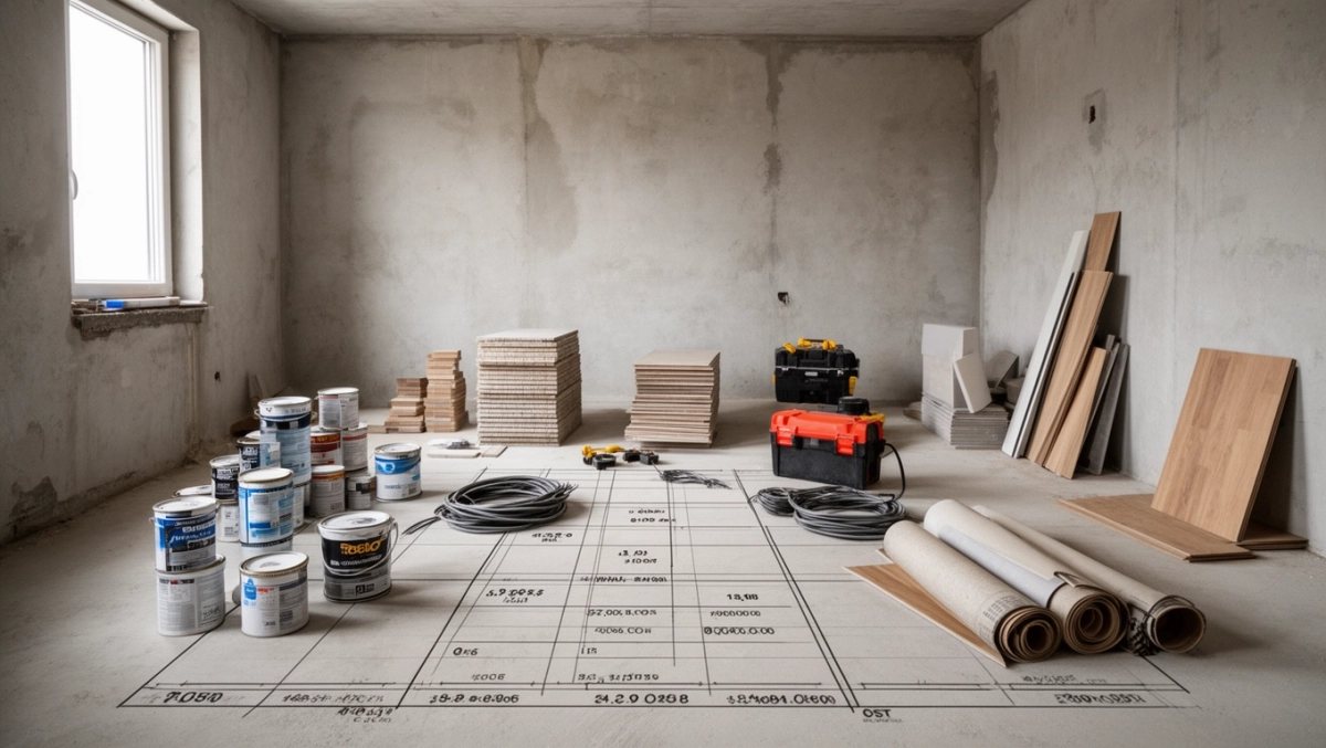 Kosztorys remontu mieszkania wzór