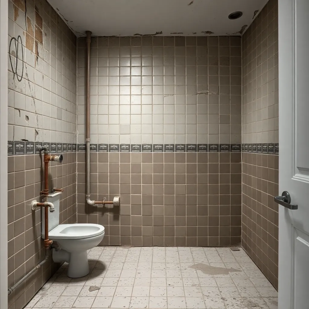 Remont łazienki w bloku koszt