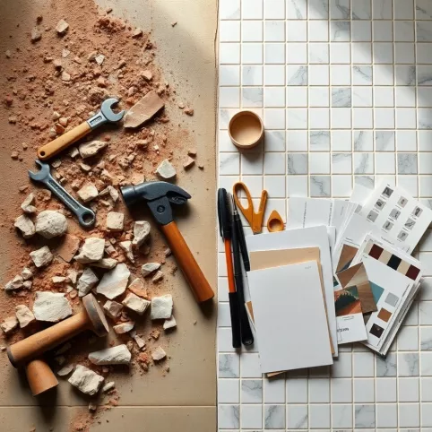 Jak przetrwać remont łazienki