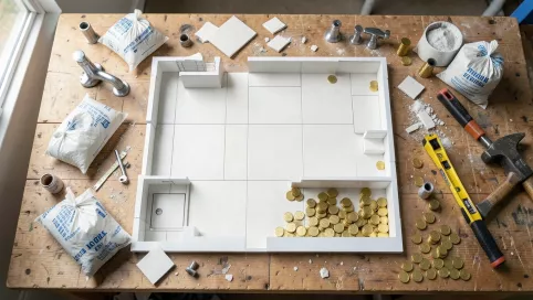 koszt remontu łazienki 12m2