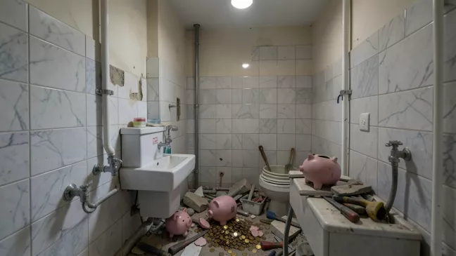koszt remontu łazienki w bloku 4m2