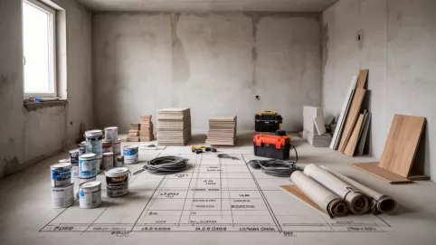 Kosztorys remontu mieszkania wzór