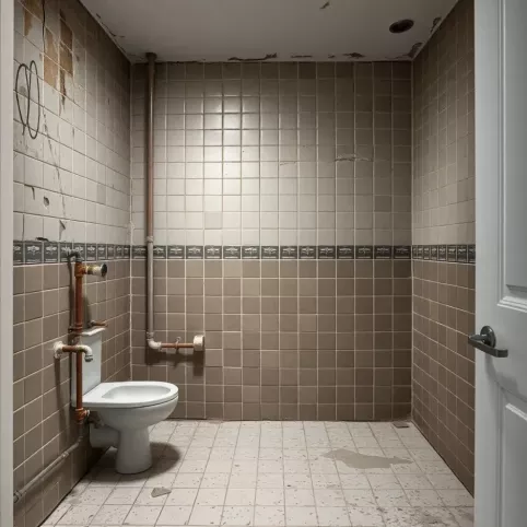 Remont łazienki w bloku koszt