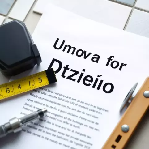 Umowa O Dzieło Remont Łazienki